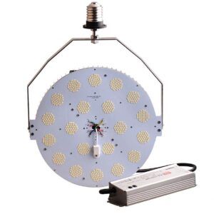 A lamp that is on top of a table.