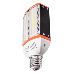 High-power LED light bulb.