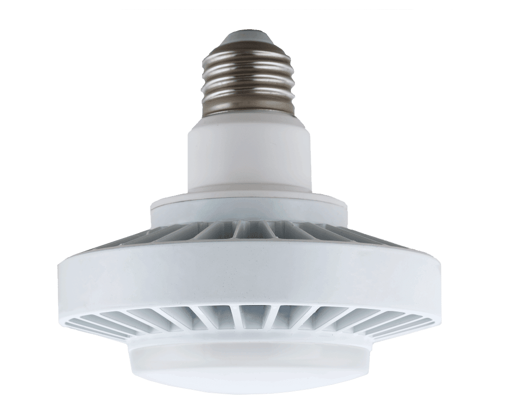 A light bulb that is on top of a table.