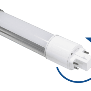 A close up of an led tube on top of a green background