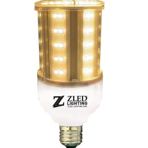 ZLED Lighting high-powered LED light bulb.