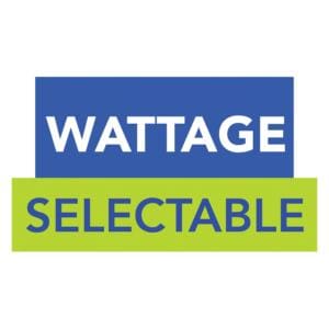 Wattage Selectable logo with blue and green.