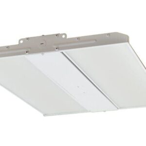 White rectangular ceiling light fixture.