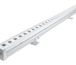 White LED wall wash light fixture.