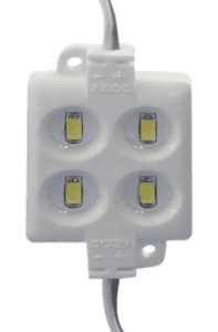 White LED module with four lights.