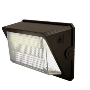 LED wall-mounted outdoor light fixture.
