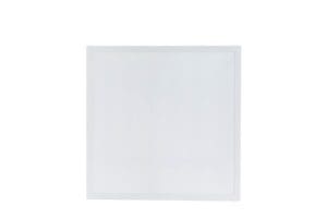 A white square tile with some type of design on it