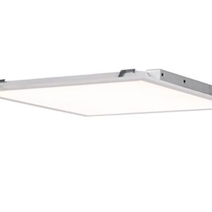 Here's an alt tag for the image: Square LED ceiling light fixture.