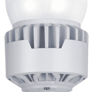 LED bulb, large globe shape.