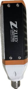 Here's an alt tag for the image: ZLED Lighting LED bulb.