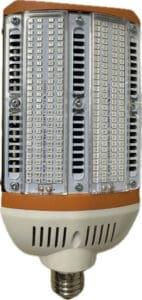 LED bulb with many small LEDs.