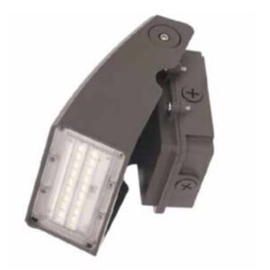 LED wall-mounted outdoor light fixture.