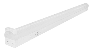 White LED tube light fixture.