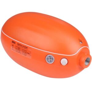 Orange emergency LED driver device.