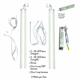 Magnilumen Plus+™ Back-lit Mirror Kit