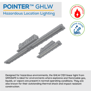 POINTER™ GHLW Hazardous Location Linear Lighting